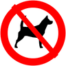 No dogs allowed